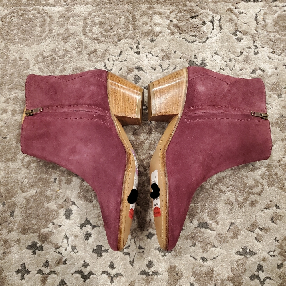 Isabel Marant Dacken Suede Ankle Boots Size 38 - Picture 5 of 8